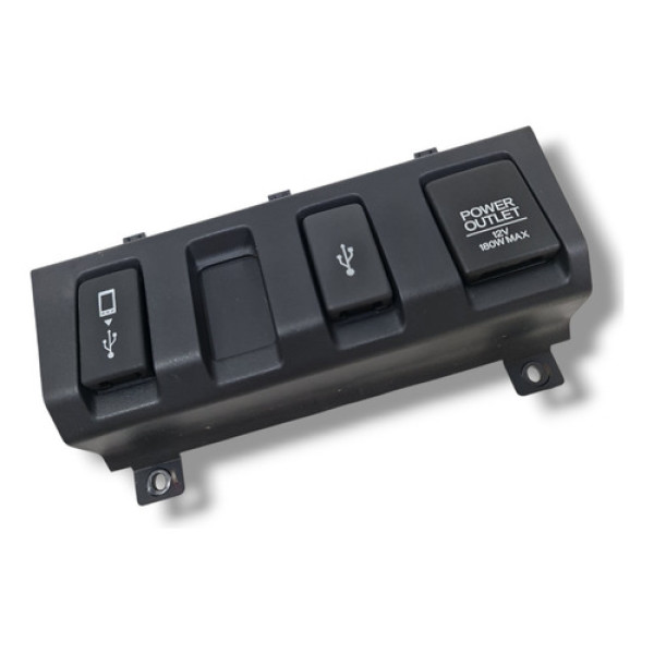Moldura Tomada 12v Usb Hdmi Console Honda Hrv Exl 1.8 2021