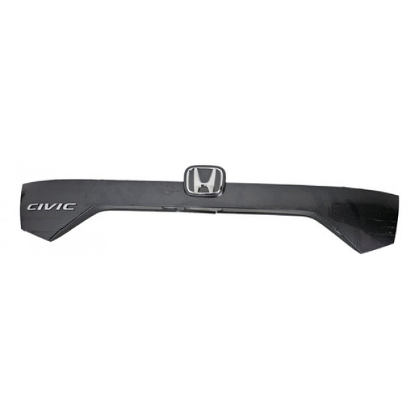 Aplique Tampa Traseira Honda Civic G10 2019 Com Detalhes
