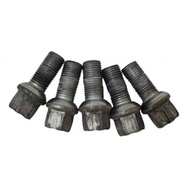 Kit 5 Parafuso Roda Vw Jetta Rline 1.4 Tsi 2020 Original