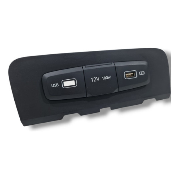 Moldura Entrada Usb Tomada 12v Hyundai Creta 1.0 Tgdi 2025