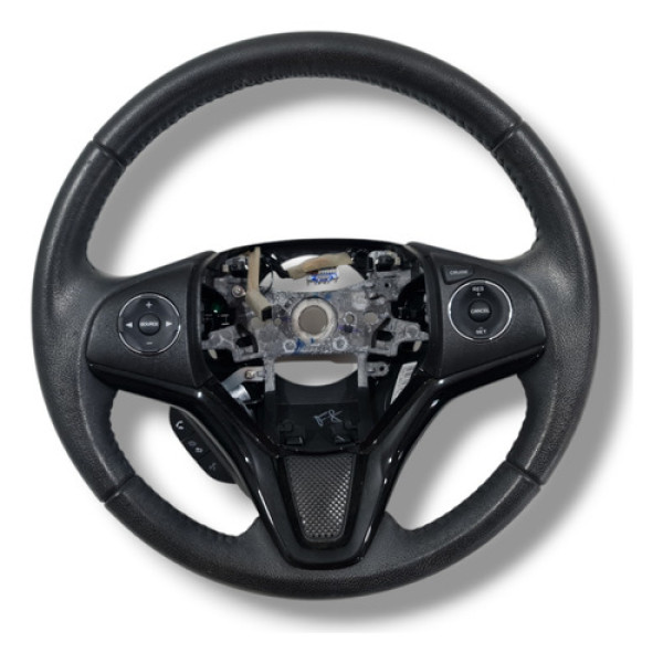 Volante Direcao Honda Hrv Exl 1.8 Aut 2021 Original Couro
