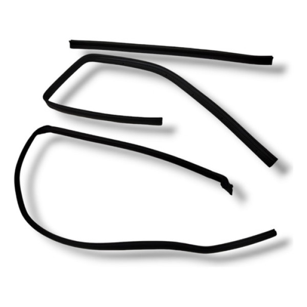 Kit 3 Borrachas Porta Traseira Direita Honda Hrv Exl 2021